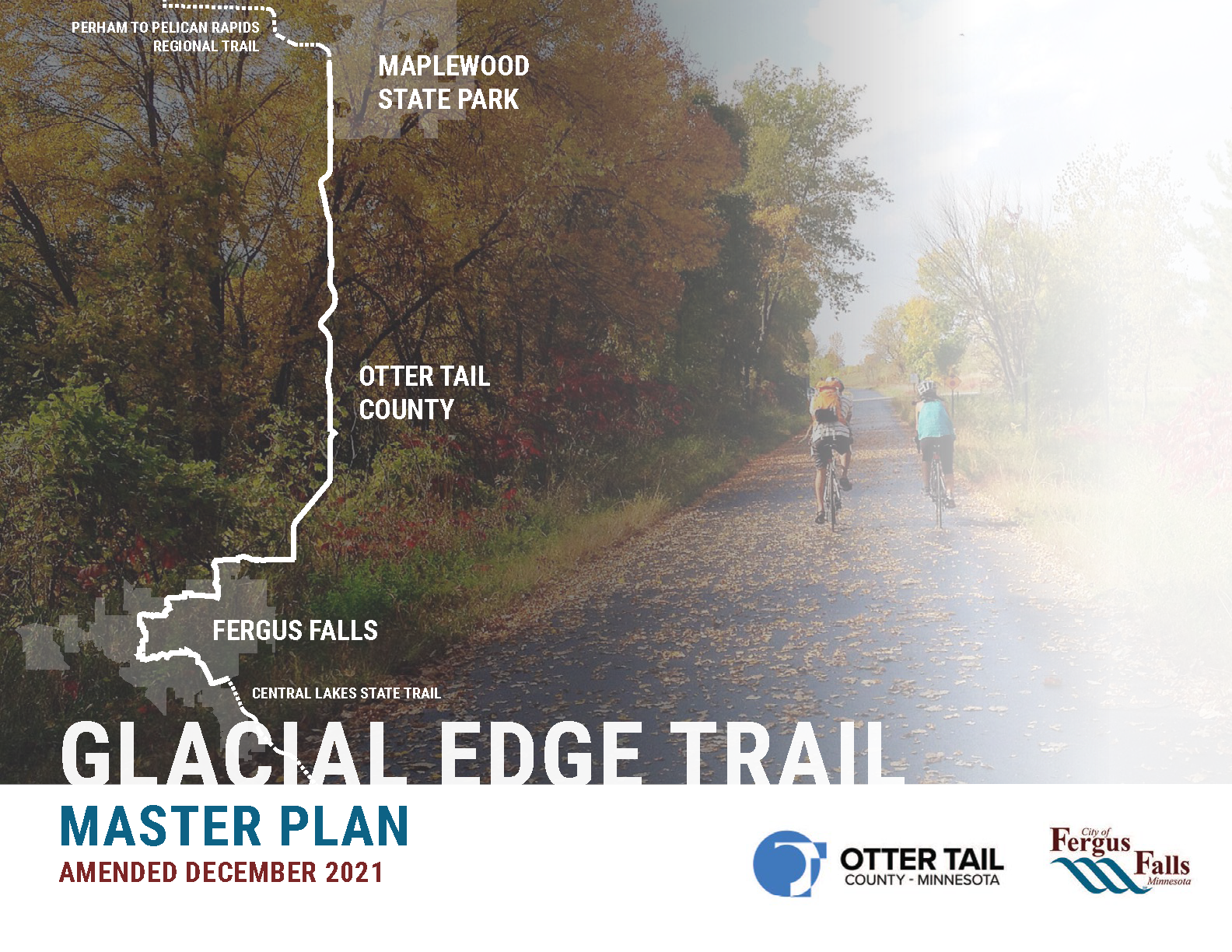 Glacial Edge Trail Master Plan Cover Page