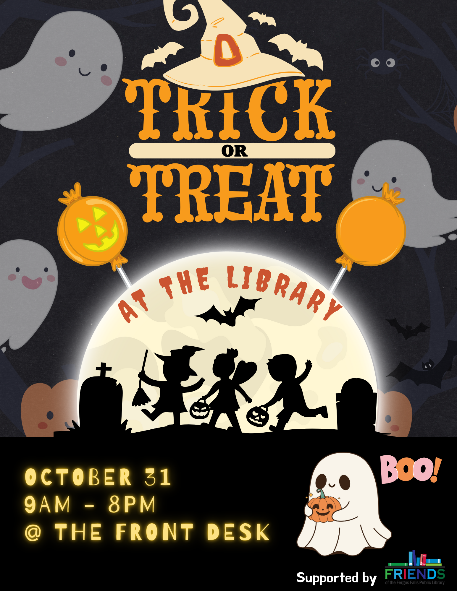 Trick or treat flyer