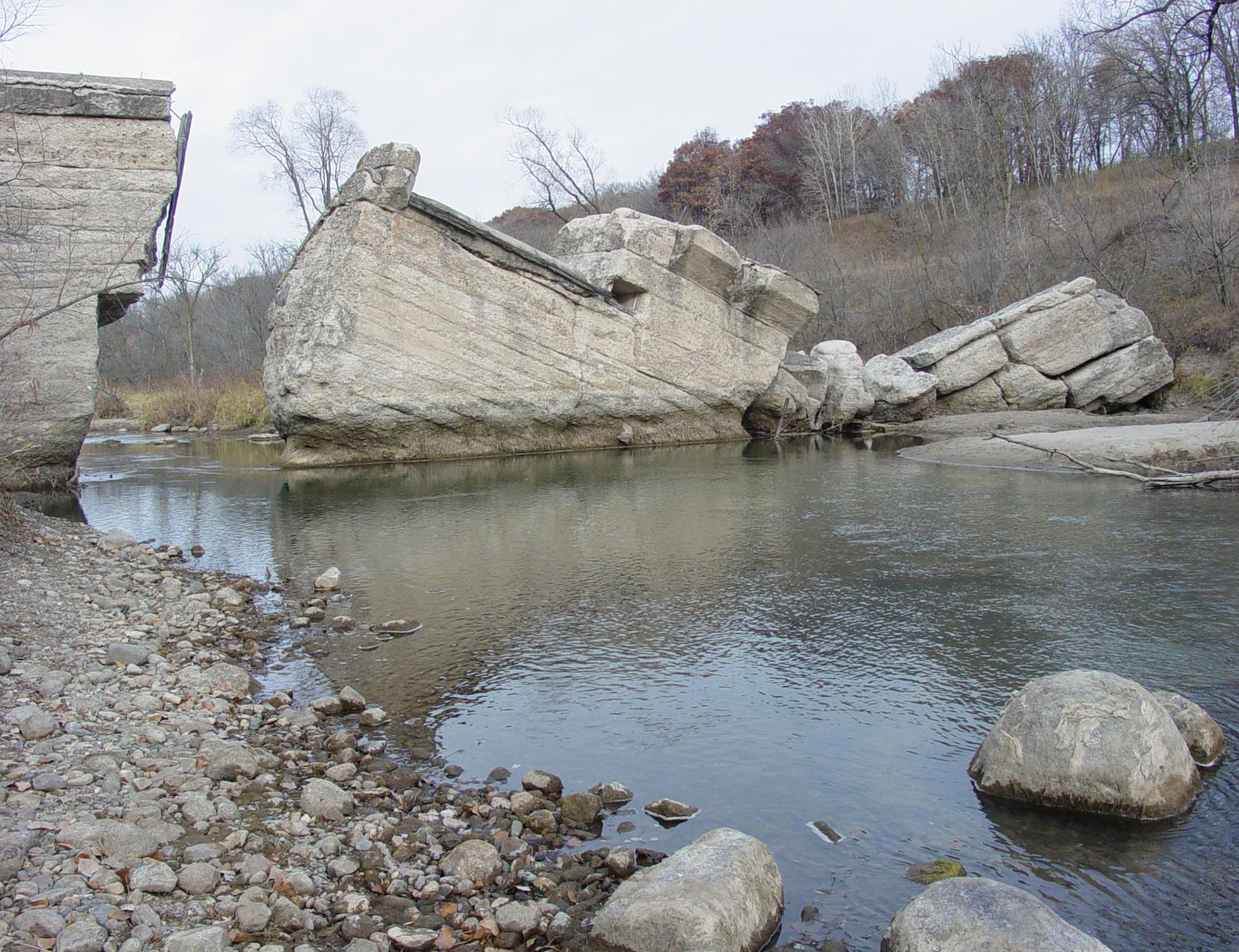 Broken Down Dam