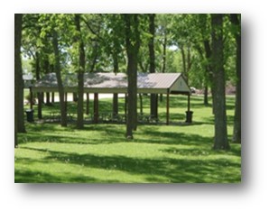 Outdoor park shelter